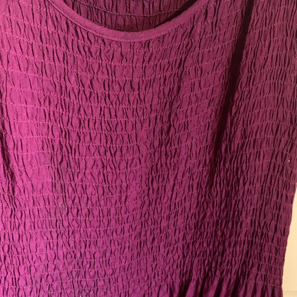 croft & barrow Sleeveless Maxi Dress in Plum - Picture 5 of 8